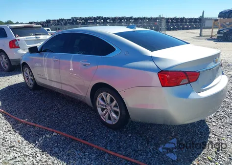 2018 Chevrolet Impala 1Lt из США, поврежденный, VIN 2G1105SA6J9154235